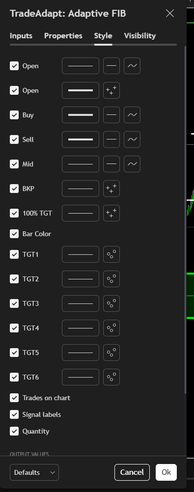 Style Controls Panel